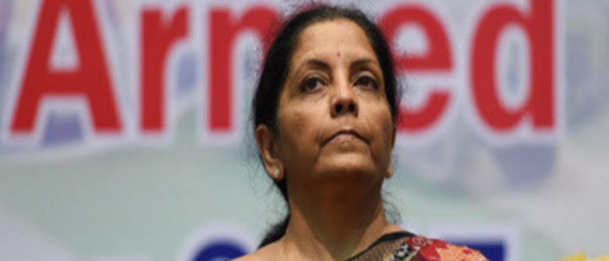 CAG report flagging ammunition shortage factually wrong: Sitharaman