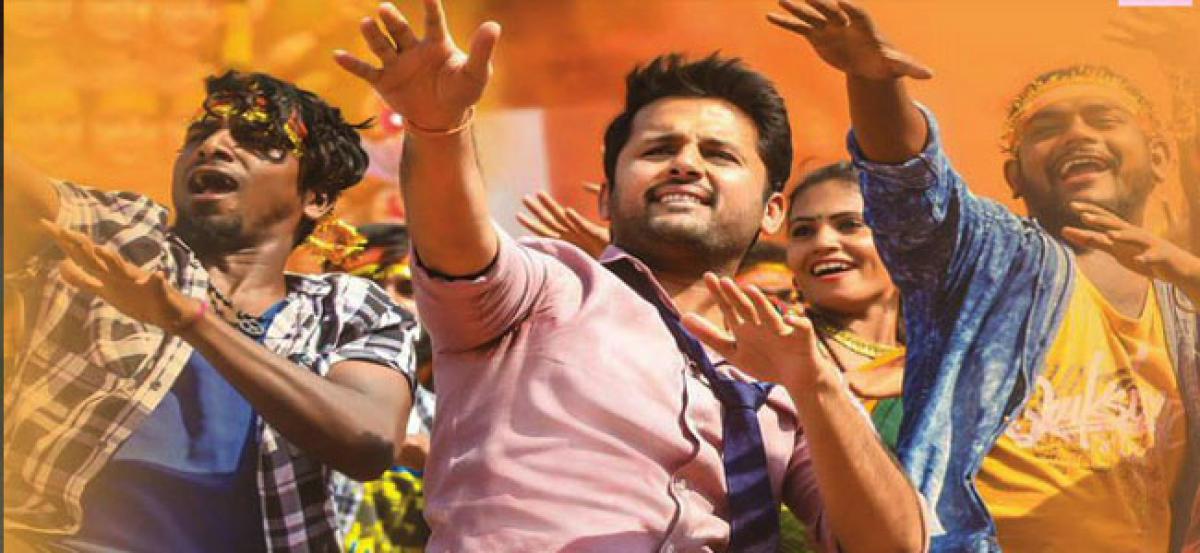 Nithiin grooves to ‘Pedda Puli’ song