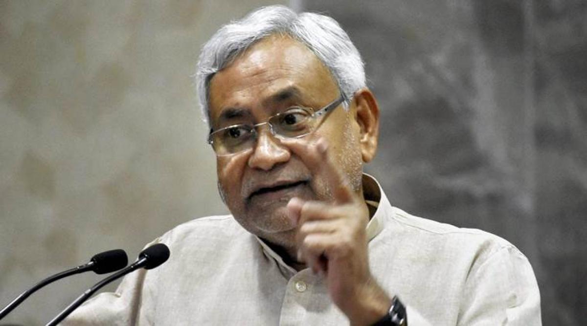 Not in race for PMs post: Nitish Kumar