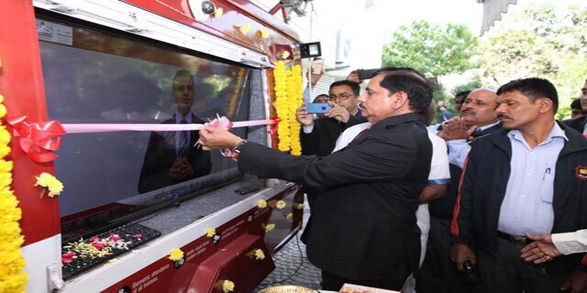 Hyderabad Metro launches M-Trainer van by NVS Reddy