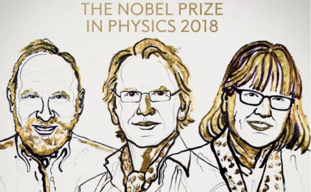 Nobel Prize for Physics won by a woman for first time in 55 years