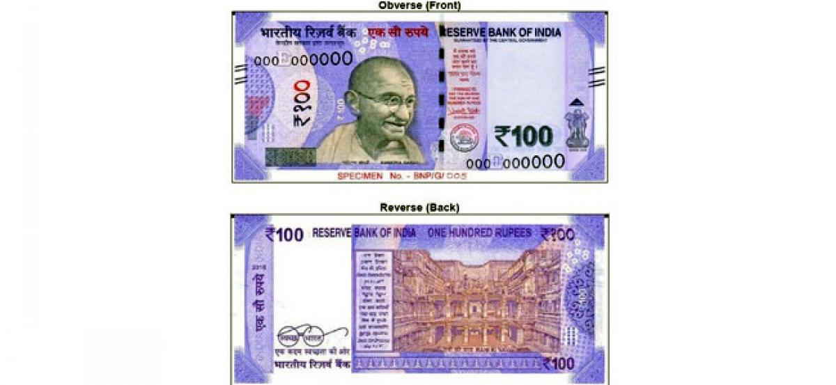 Twitter amused over new Rs 100 note