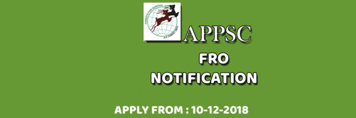 Notification To Fill Forest Range Officers Issued In AP