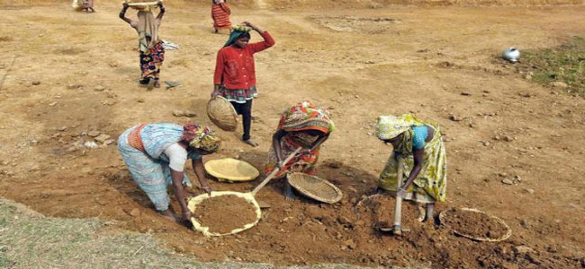 NREGS labourers have right for 100-day work