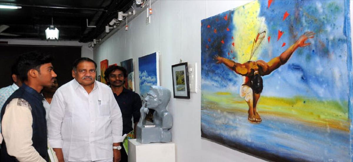 Annual art Exhibition inaugurated