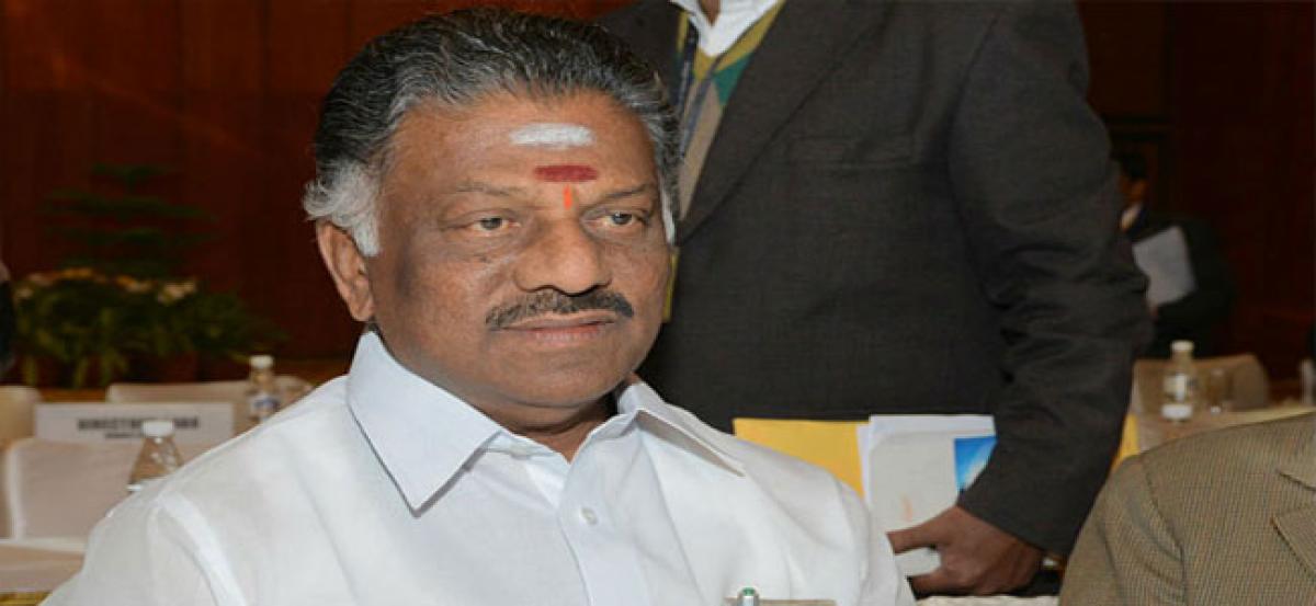 Dont compare TDP issue with Cauvery issue: Panneerselvam