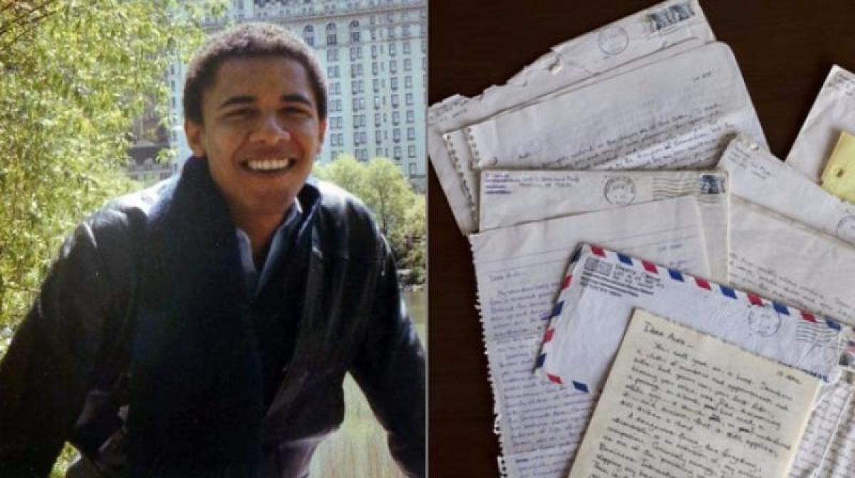 Obamas letters to ex-girlfriend are being made public