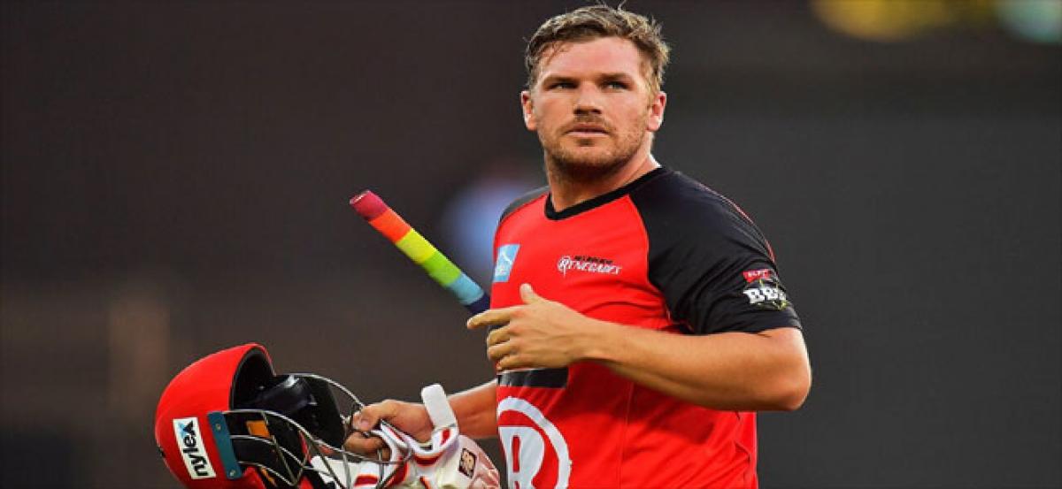 Finch aggravates calf injury ahead of first ODI