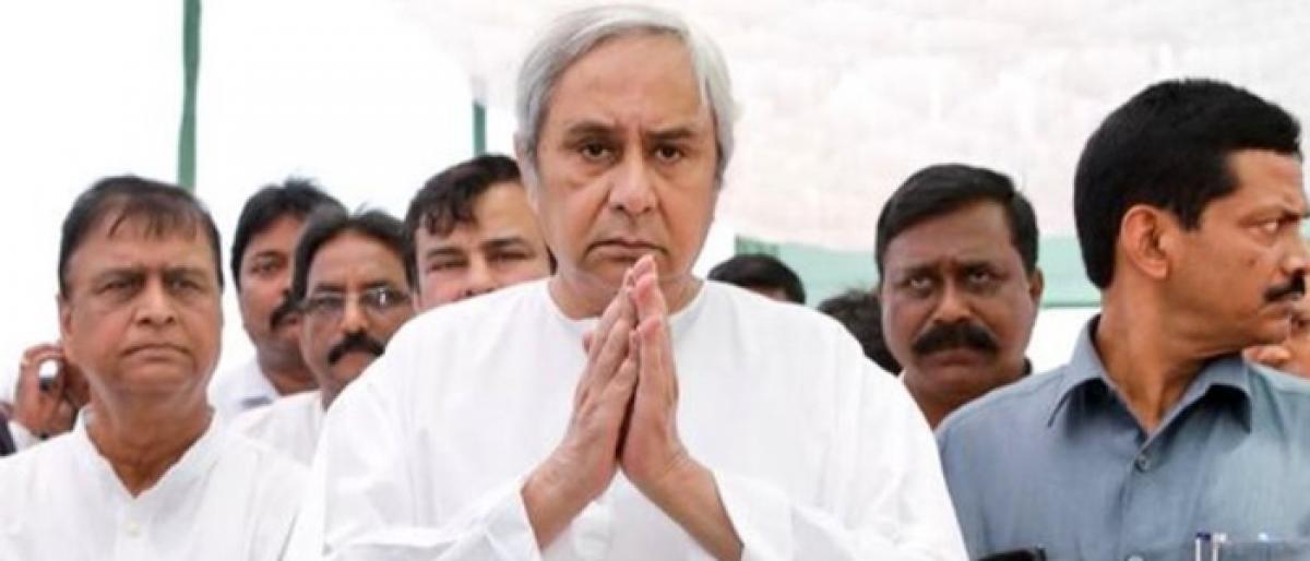 Naveen lays foundation stone of Odia University