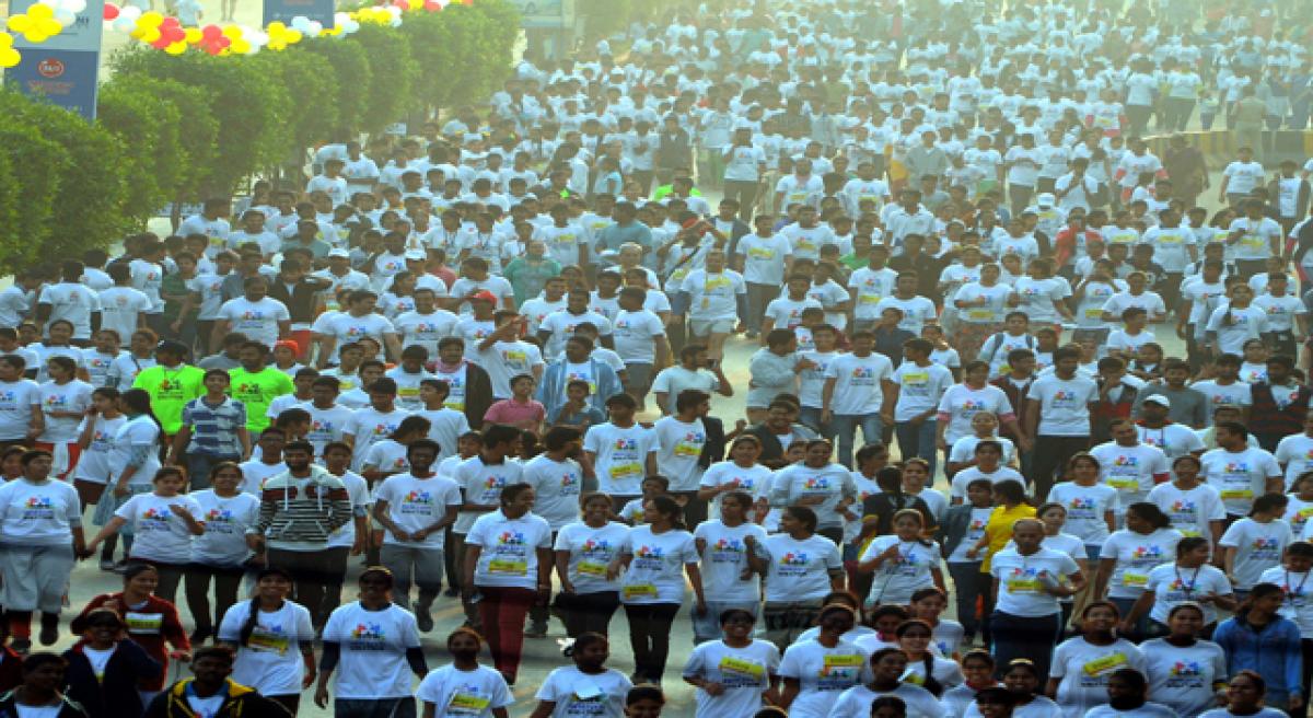 Amaravati Marathon should get worldwide recognition: Chandrababu Naidu