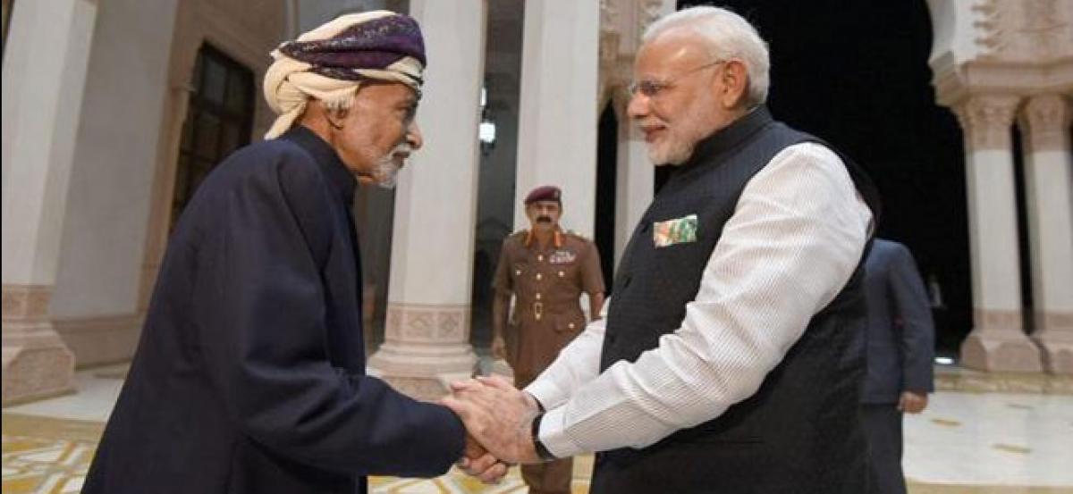 India, Oman sign 8 agreements as PM Modi meets Sultan Qaboos