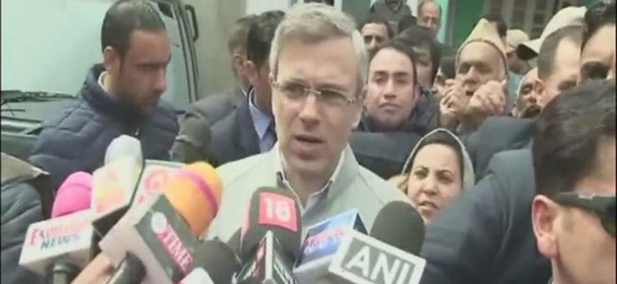 Omar urges India-Pak to bring ceasefire agreement in action