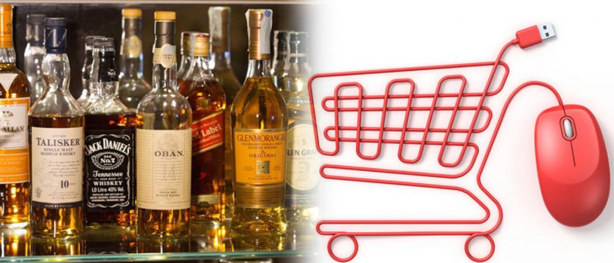 Bangalore government thinking of framing a law for online sale and home delivery for liquor.