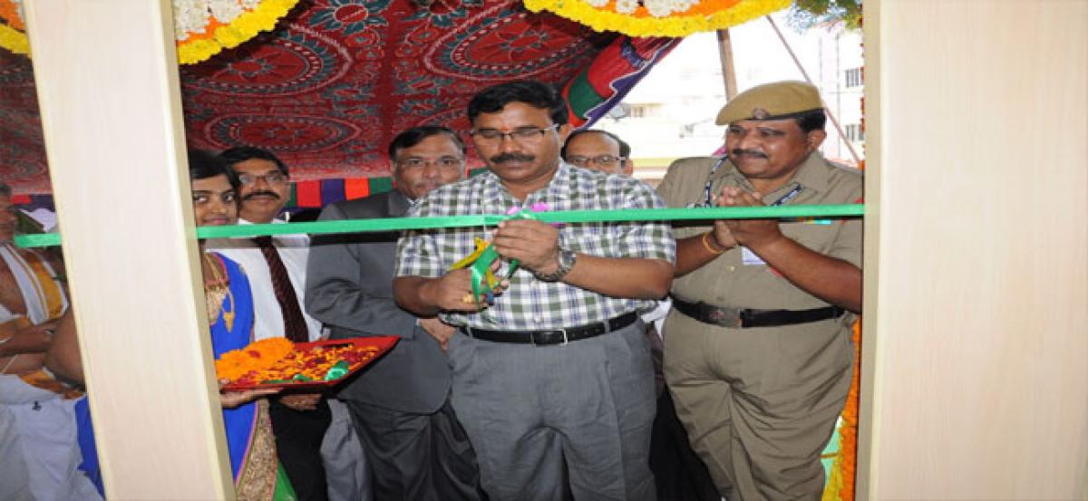 Andhra Bank main branch building inaugurated