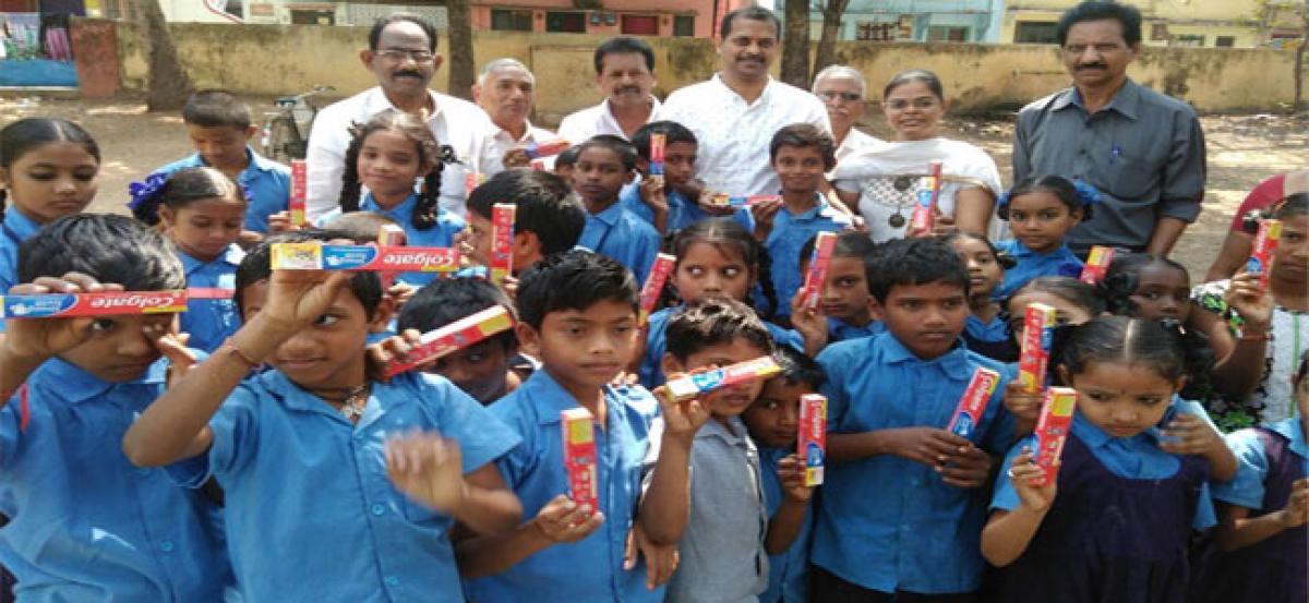 Awareness on oral health held