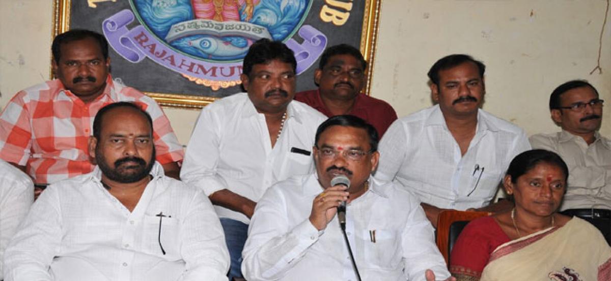 BJP, YSRCP, JSP colluded to defame TDP, alleges MLC