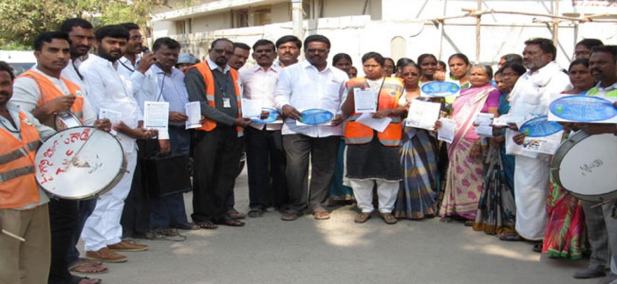 Corporator launches campaign