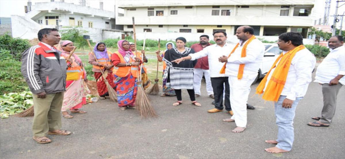 Padma raises concern on cleanliness