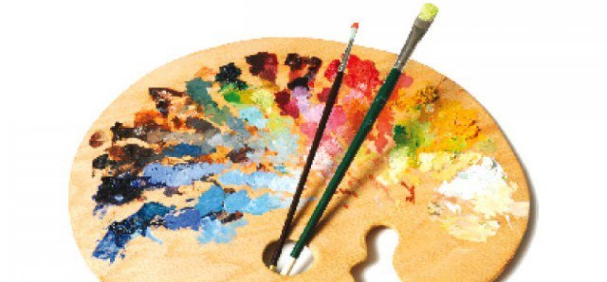 Painting competition on plastic waste