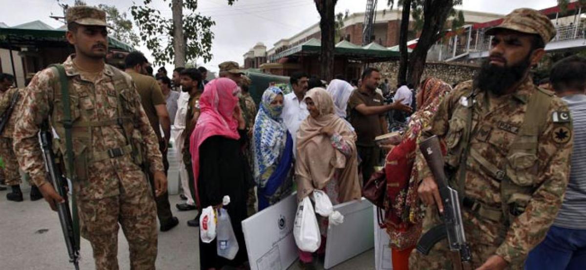Pak polls: At least 25 killed in blast outside polling booth in Quetta