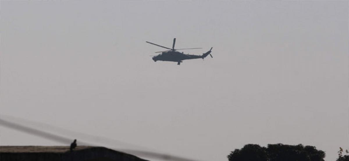 Pak helicopter violates norm, comes 300m near LoC