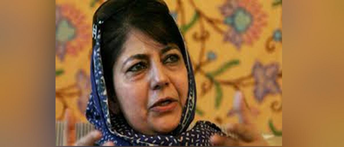 Unless talks are held, bloodshed will continue: Mehbooba Mufti