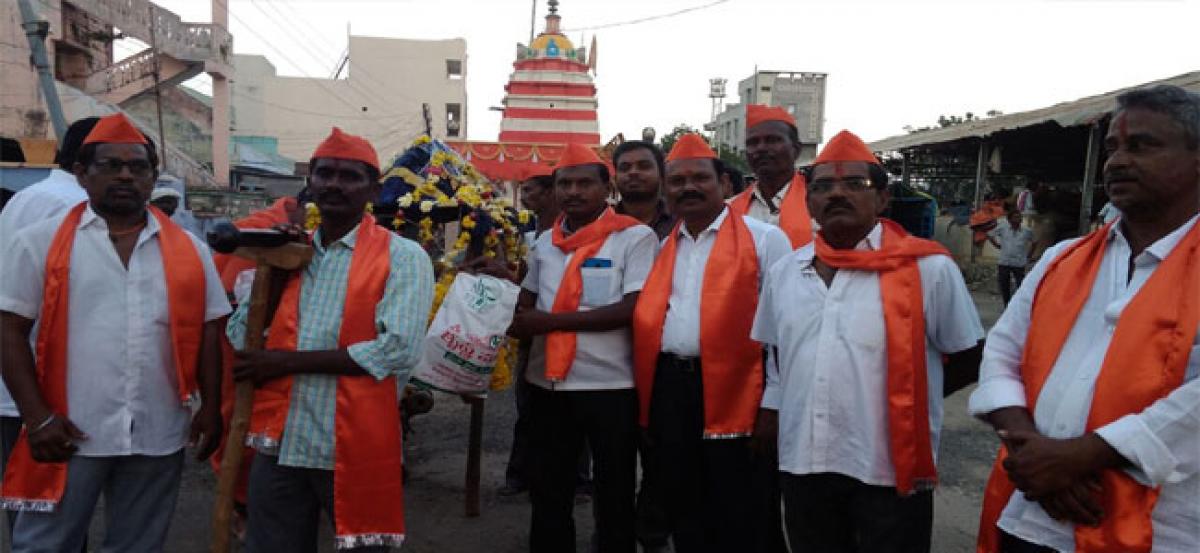 Sri Nagareshwara Swamy’s pallaki seva held