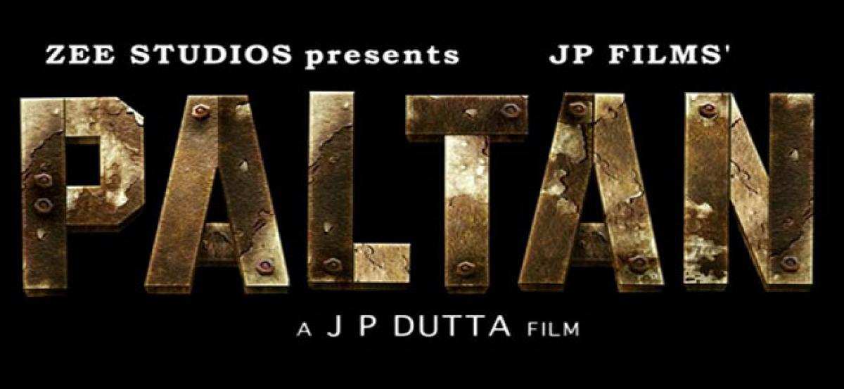 First look posters of Paltan unveiled