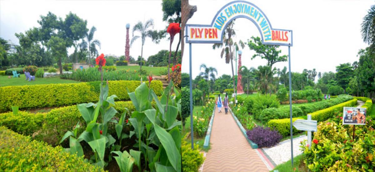 Unsung heroes of Visakhapatnam Urban Development Authority parks