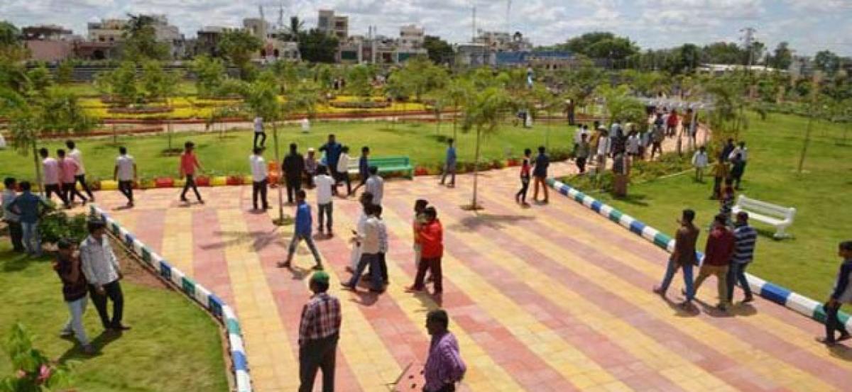 Hyderabad park garners huge public craze