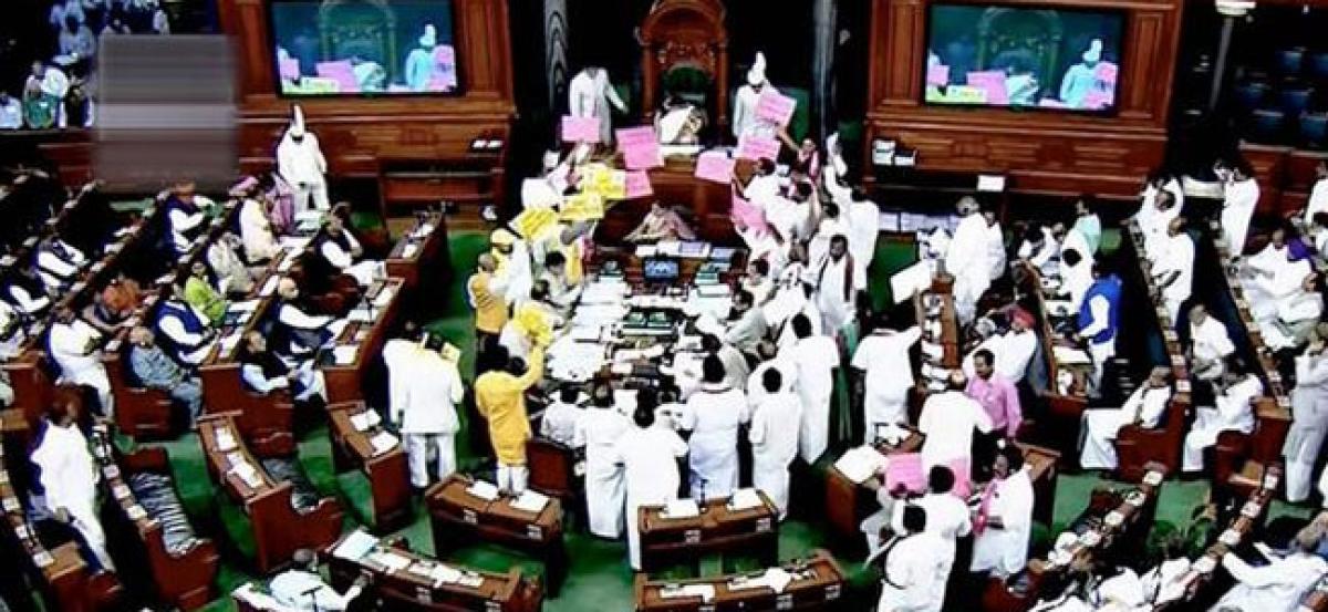 Lok Sabha adjourned till tomorrow amid protests; No confidence motion not introduced