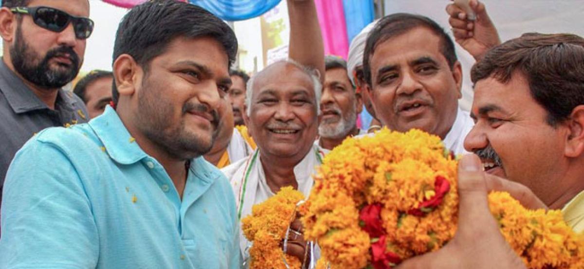 Hardik Patel says Gujarat CM Rupani has resigned, BJP accuses him of spreading rumours