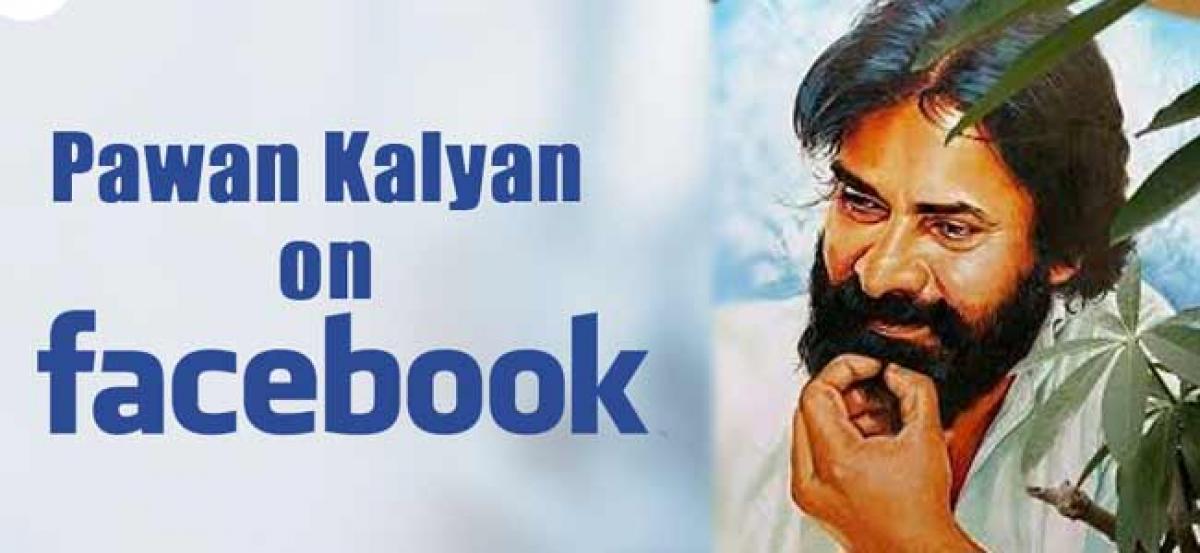 Now, Pawan Is Active On Facebook