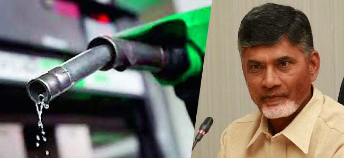 AP govt. reduces petrol, diesel price by Rs 2
