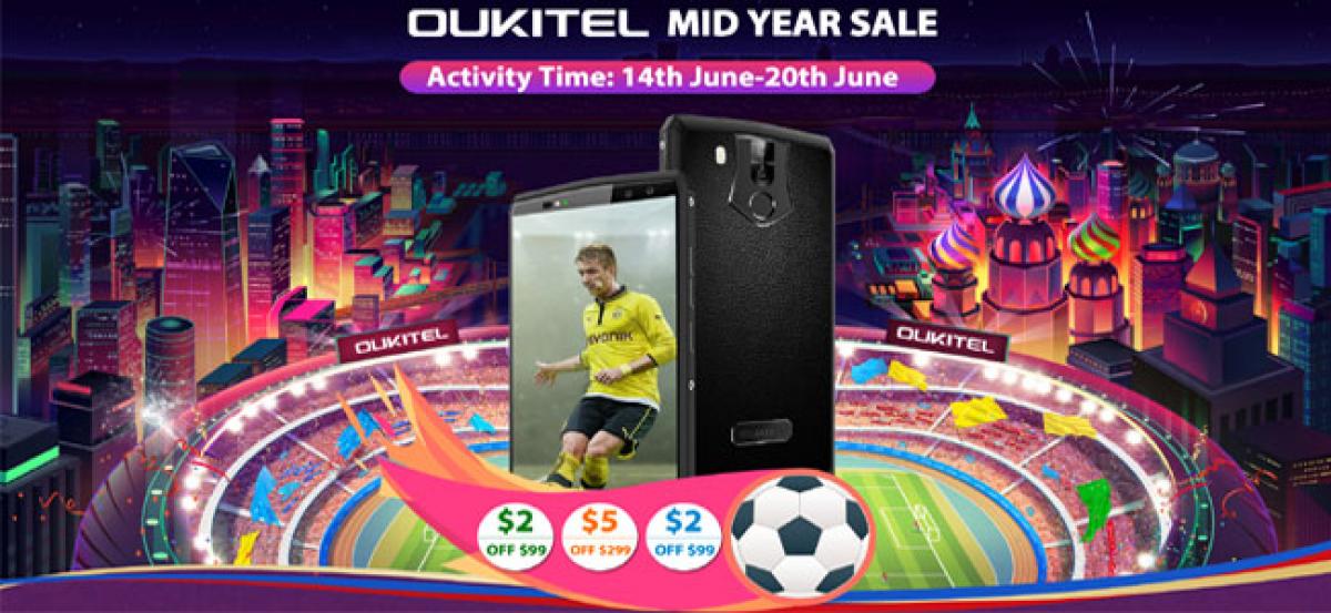 OUKITEL Mid Year Flash Sale Kicks Off, Starting from $55.31