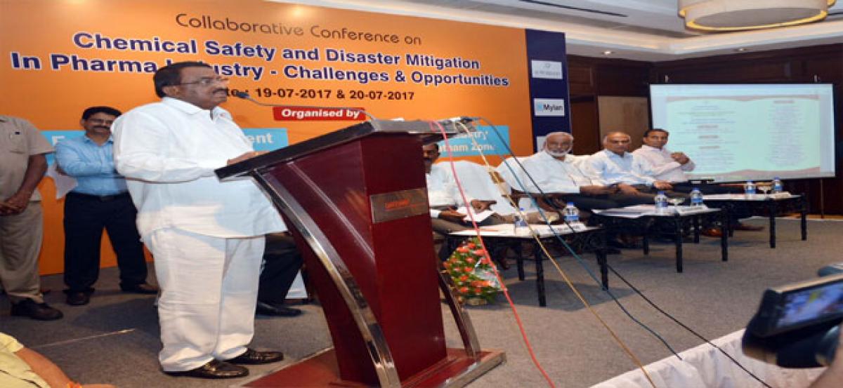 Pharma units told to take safety measures to contain mishaps