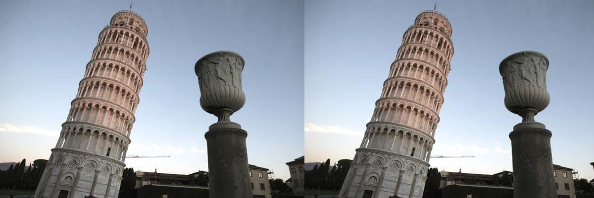 Leaning Tower of Pisa begins to straighten