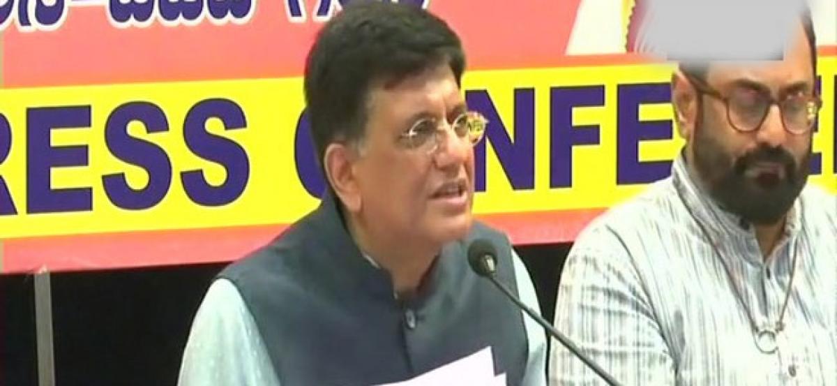 Piyush Goyal hits out at Rahul Gandhi over fundamental issues