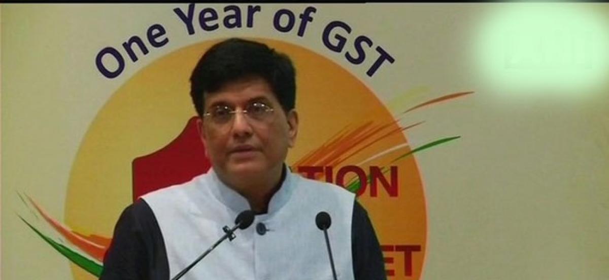 GST has long-term benefit for economy: Piyush Goyal
