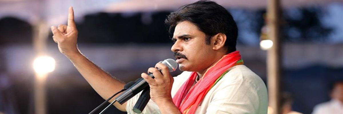 Jana Sena chief promises railway line for Konaseema