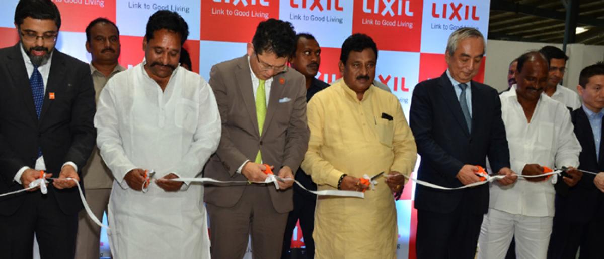 Japan firm opens ceramic plant in West Godavari