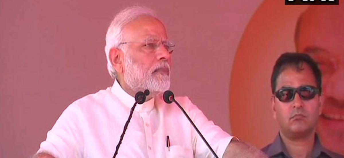 Compare Congress 48-year rule with our 48-month governance: PM Modi