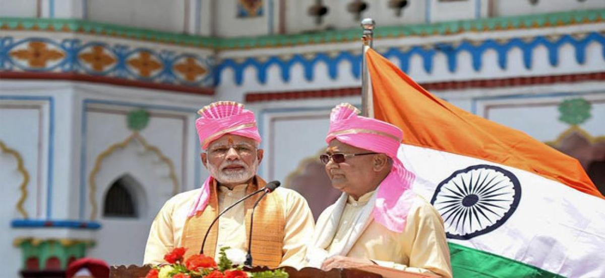 PM Modi says Nepal comes first in India’s Neighbourhood First policy, announces grant of Rs 100 crore