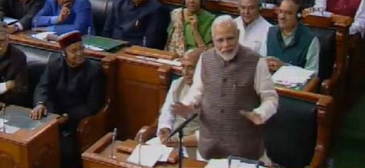 PM blames Congress for Andhra Pradeshs problems