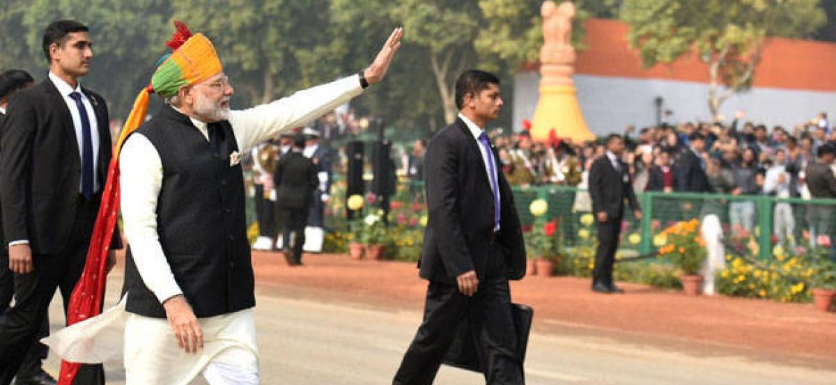 India marks 69th Republic Day with grand parade; Asean leaders attend as chief guests