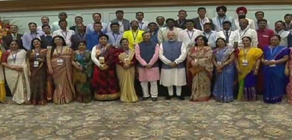 PM Modi congratulates National Teachers Awards winners