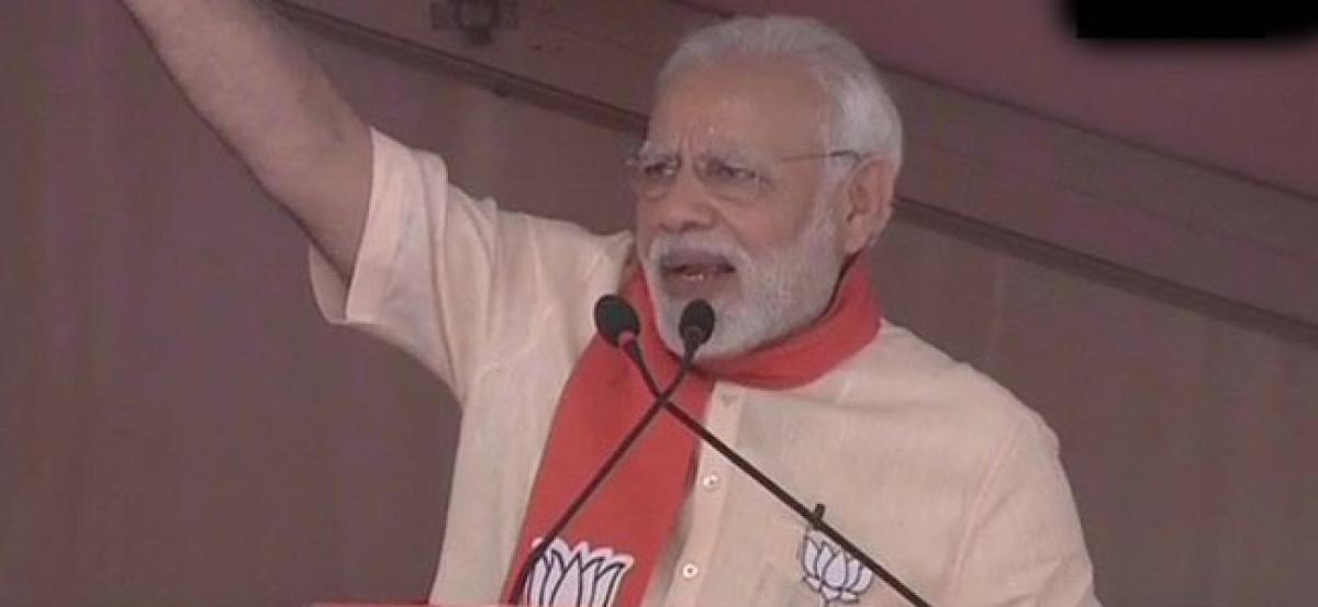 Congress on forefront celebrating Jayantis of Sultans: PM Modi