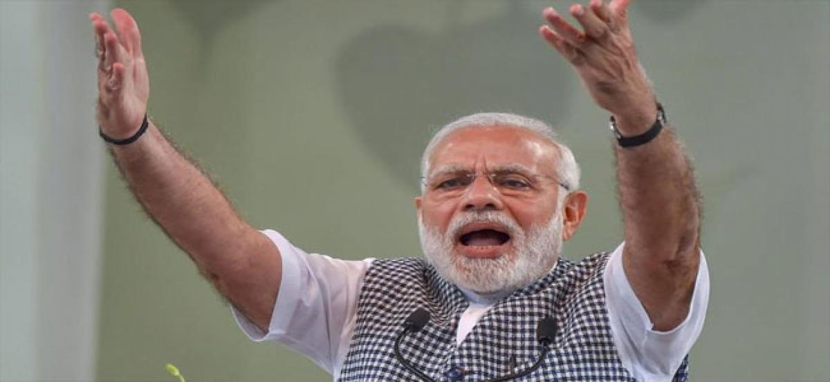 Congress’ family politics blocked development in Karnataka, says Modi