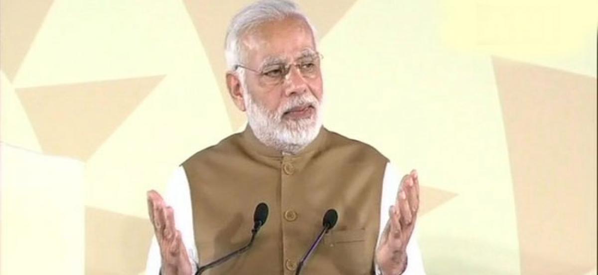 PM suggests turning to Vedas to combat climate change