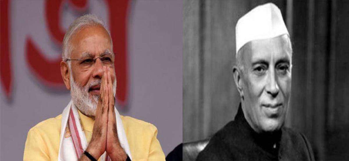 PM Modi remembers Jawaharlal Nehru on his death anniversary